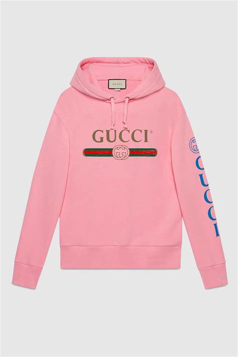 gucci pink hoodie rainbow|Gucci hoodie reflective.